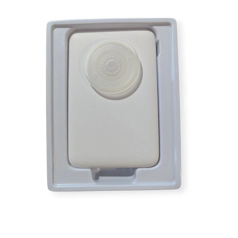 R8-O PopSockets PowerPack 5000mAh‎ MagSafe Power Bank & Grip - White (Tested)